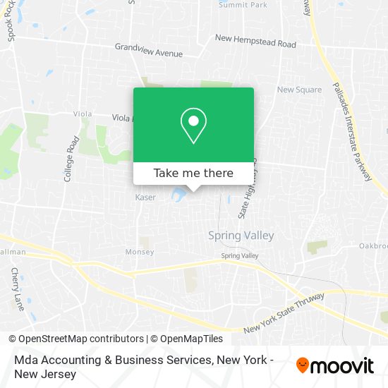 Mapa de Mda Accounting & Business Services