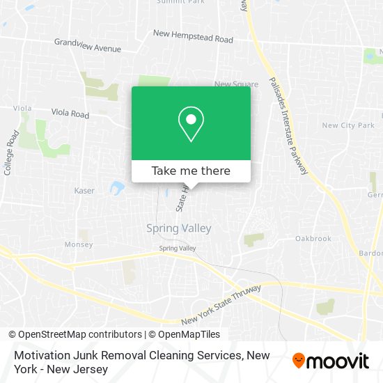 Mapa de Motivation Junk Removal Cleaning Services