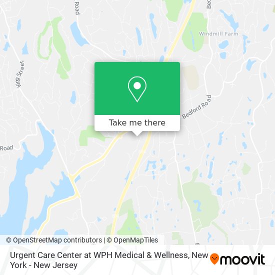 Urgent Care Center at WPH Medical & Wellness map