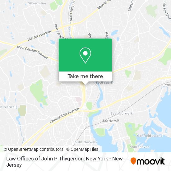 Law Offices of John P Thygerson map