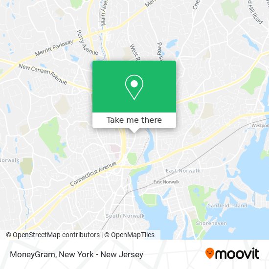 MoneyGram map