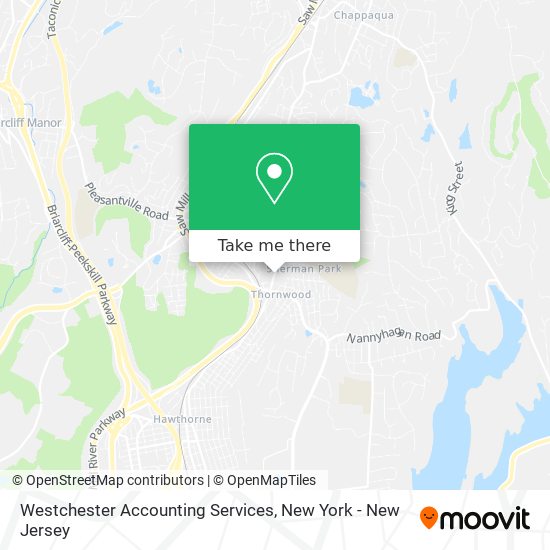 Mapa de Westchester Accounting Services