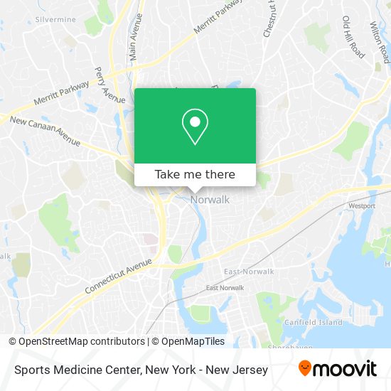 Sports Medicine Center map