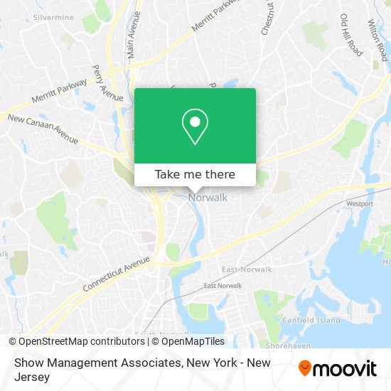 Show Management Associates map