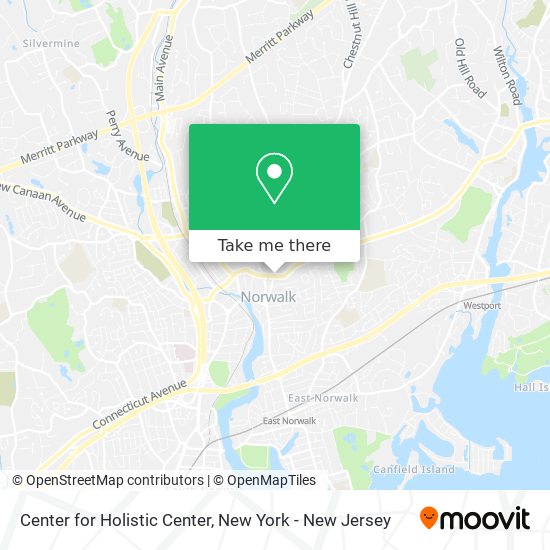 Center for Holistic Center map