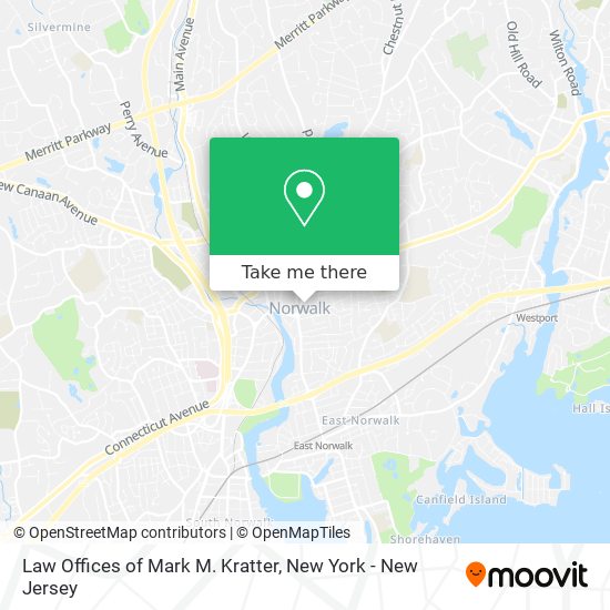 Mapa de Law Offices of Mark M. Kratter