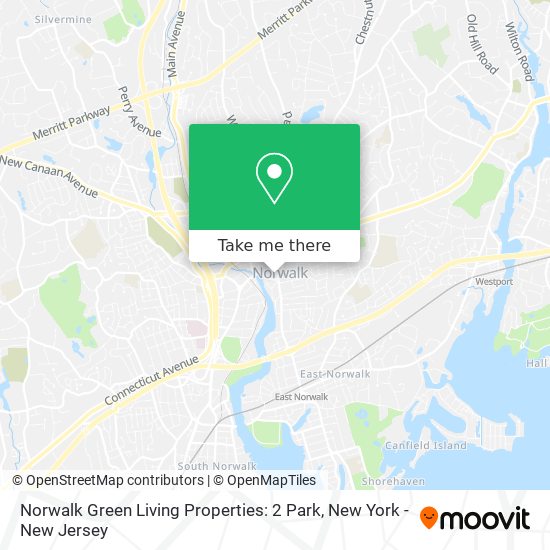 Norwalk Green Living Properties: 2 Park map