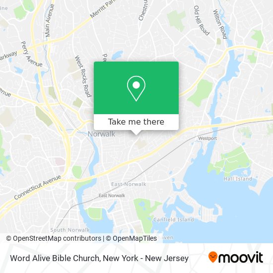 Word Alive Bible Church map