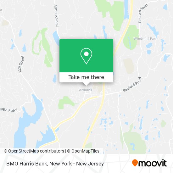 BMO Harris Bank map