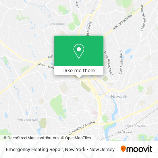 Mapa de Emergency Heating Repair