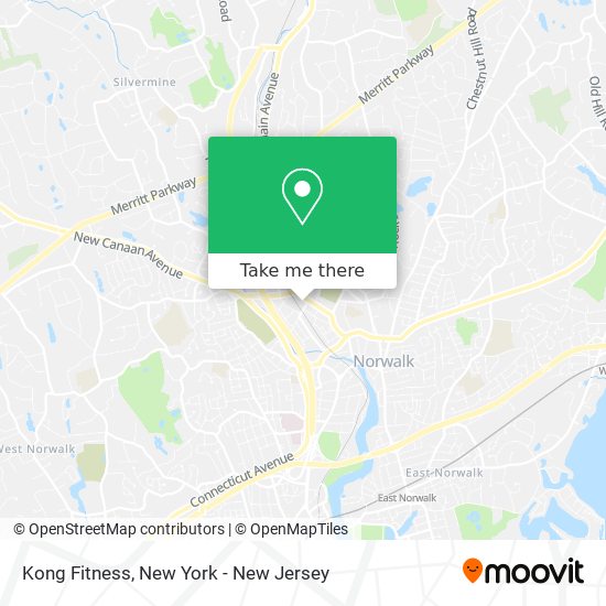 Kong Fitness map