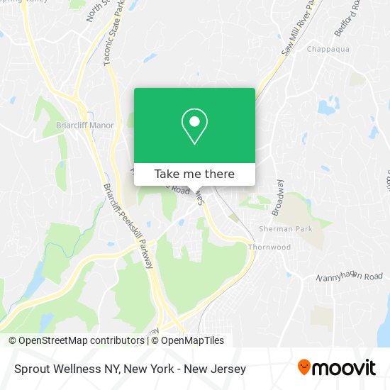 Sprout Wellness NY map