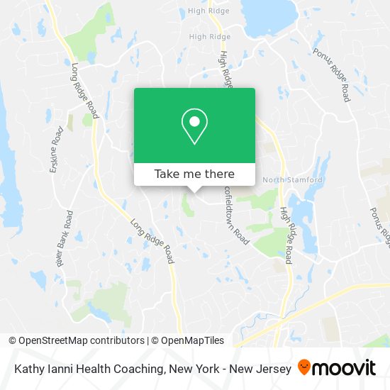 Kathy Ianni Health Coaching map