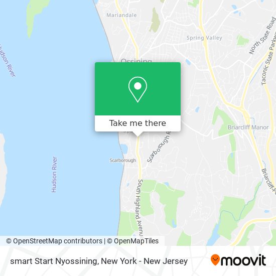 Mapa de smart Start Nyossining