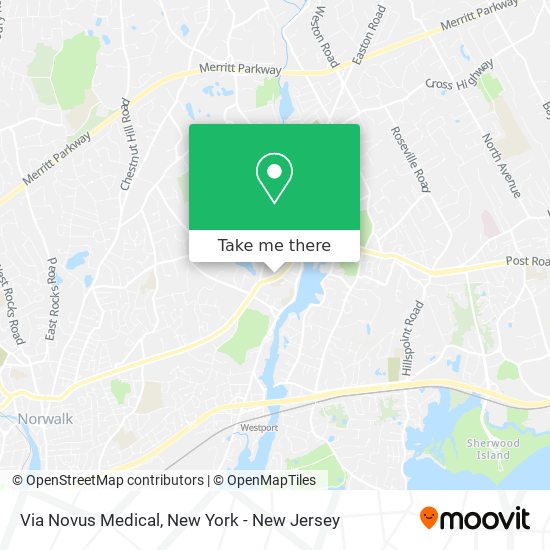 Mapa de Via Novus Medical