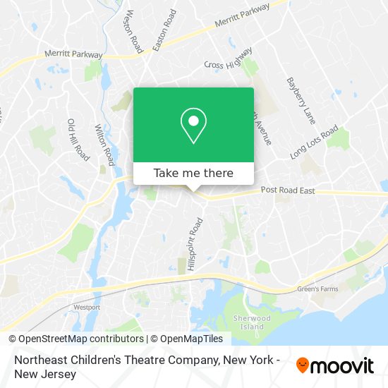 Mapa de Northeast Children's Theatre Company