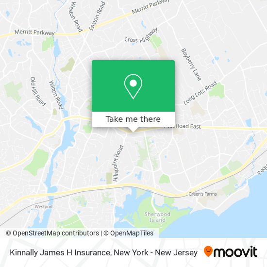 Kinnally James H Insurance map