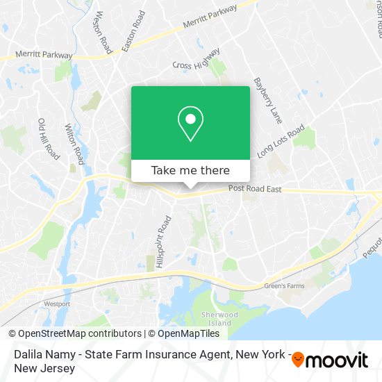 Dalila Namy - State Farm Insurance Agent map