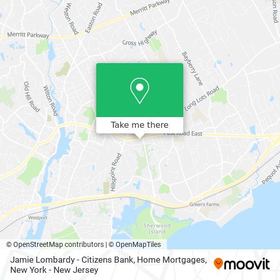 Jamie Lombardy - Citizens Bank, Home Mortgages map