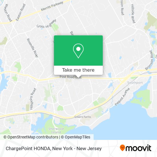 ChargePoint HONDA map