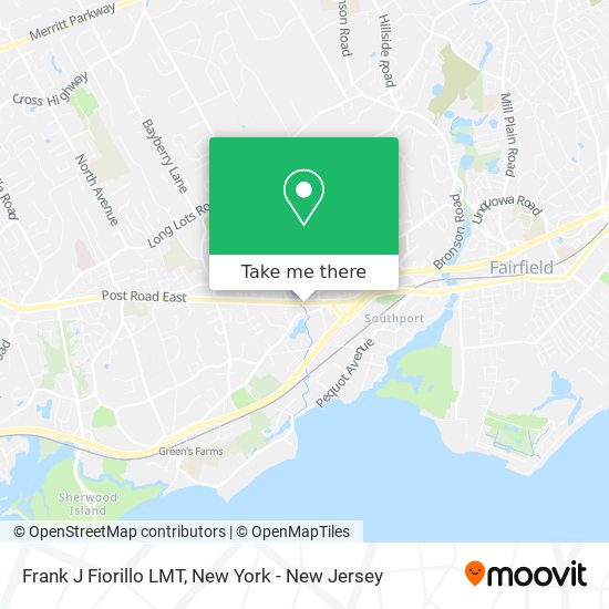 Frank J Fiorillo LMT map