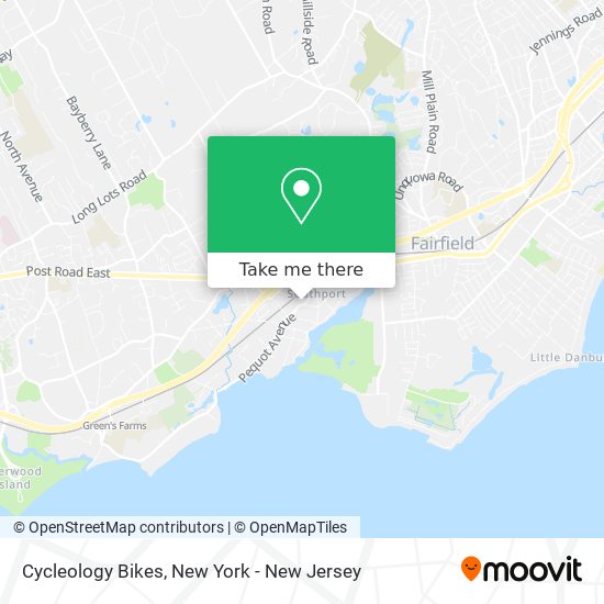 Mapa de Cycleology Bikes