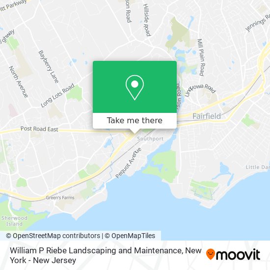 Mapa de William P Riebe Landscaping and Maintenance