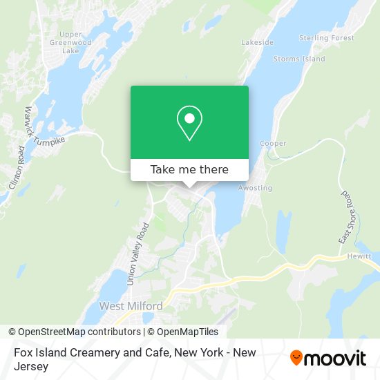 Fox Island Creamery and Cafe map
