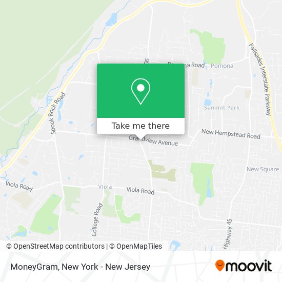 MoneyGram map