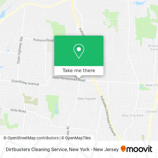 Dirtbusters Cleaning Service map