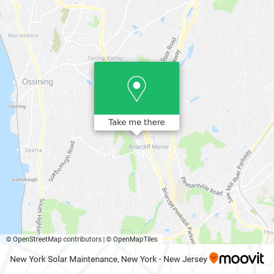 Mapa de New York Solar Maintenance