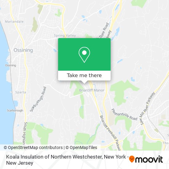 Mapa de Koala Insulation of Northern Westchester