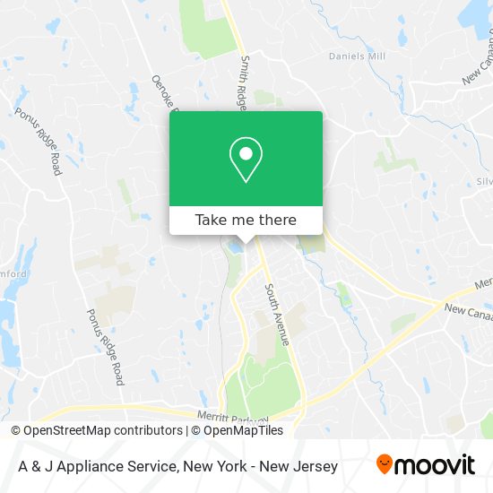 A & J Appliance Service map