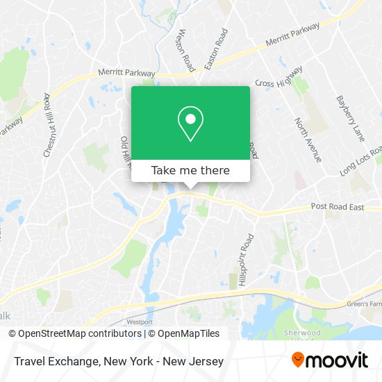 Mapa de Travel Exchange