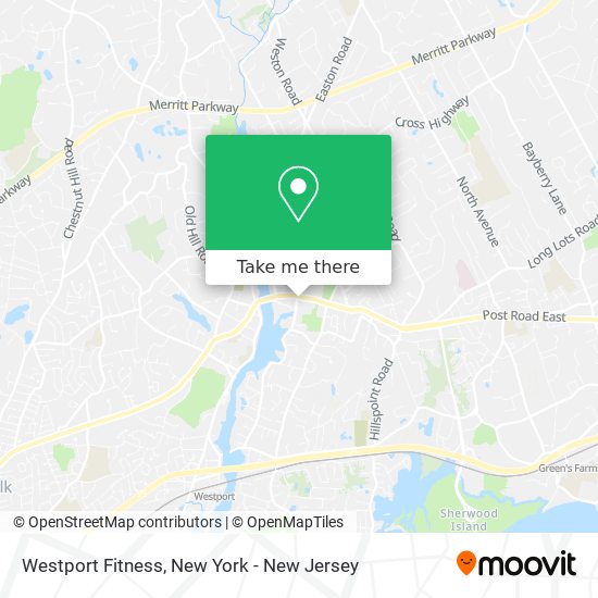 Mapa de Westport Fitness