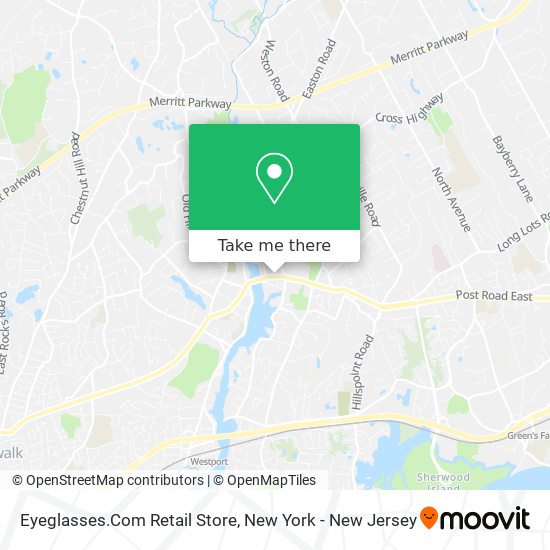 Eyeglasses.Com Retail Store map