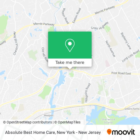 Absolute Best Home Care map