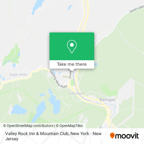 Valley Rock Inn & Mountain Club map
