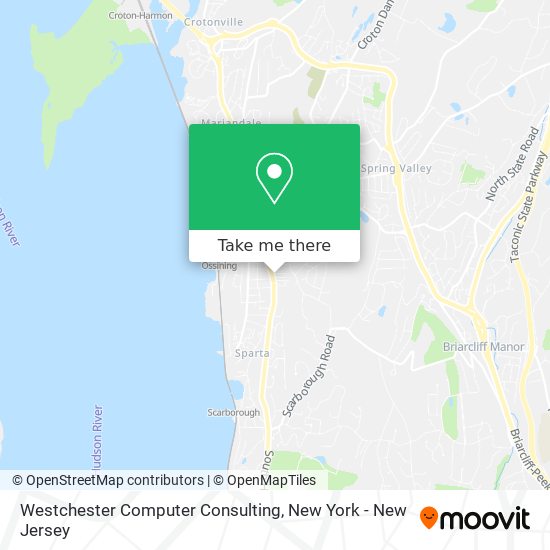 Mapa de Westchester Computer Consulting