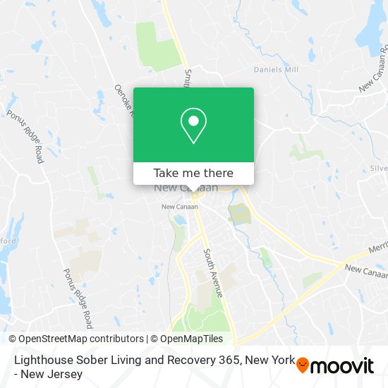 Lighthouse Sober Living and Recovery 365 map