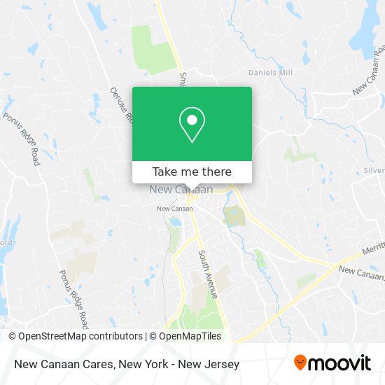 New Canaan Cares map