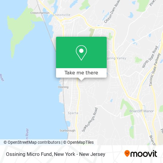 Mapa de Ossining Micro Fund