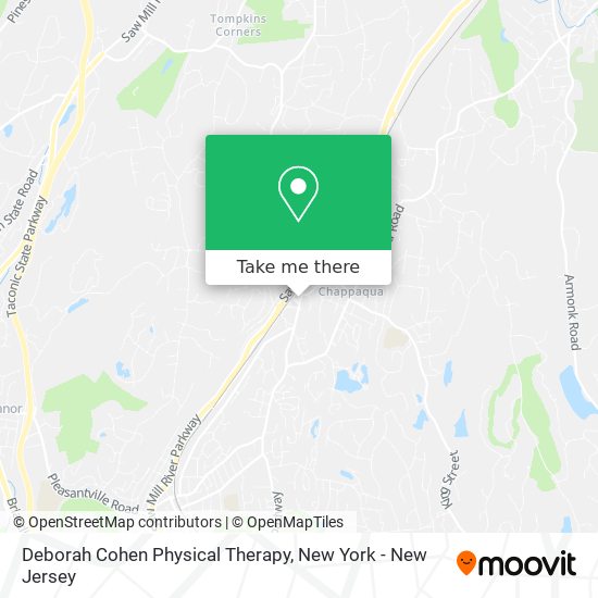 Mapa de Deborah Cohen Physical Therapy