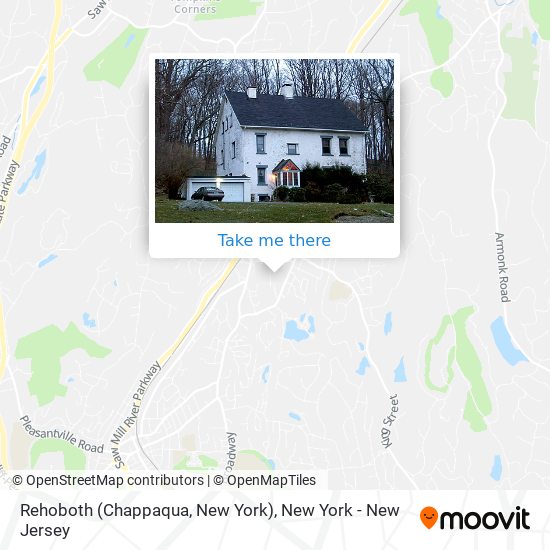 Rehoboth (Chappaqua, New York) map