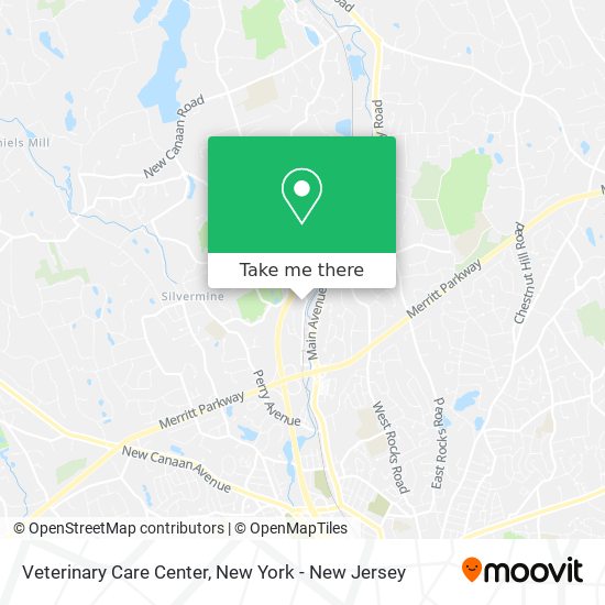 Veterinary Care Center map