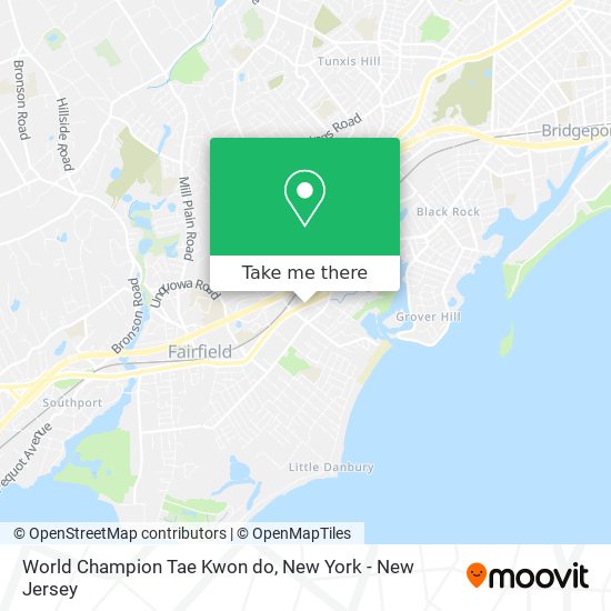 World Champion Tae Kwon do map