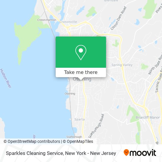 Mapa de Sparkles Cleaning Service