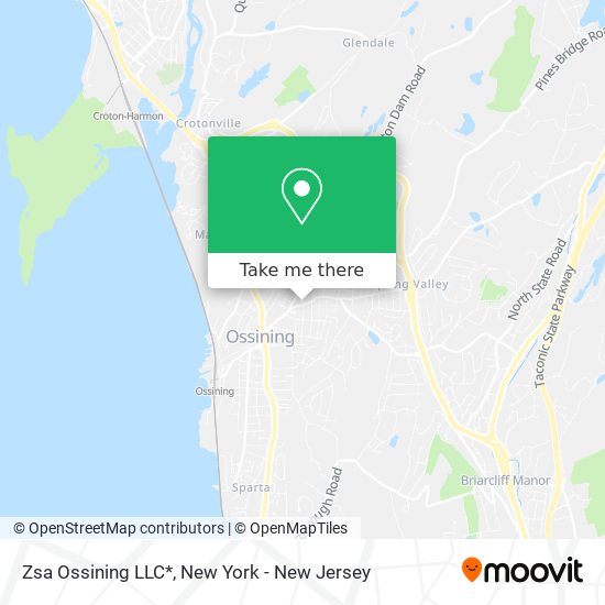 Mapa de Zsa Ossining LLC*