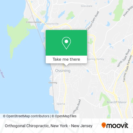 Orthogonal Chiropractic map