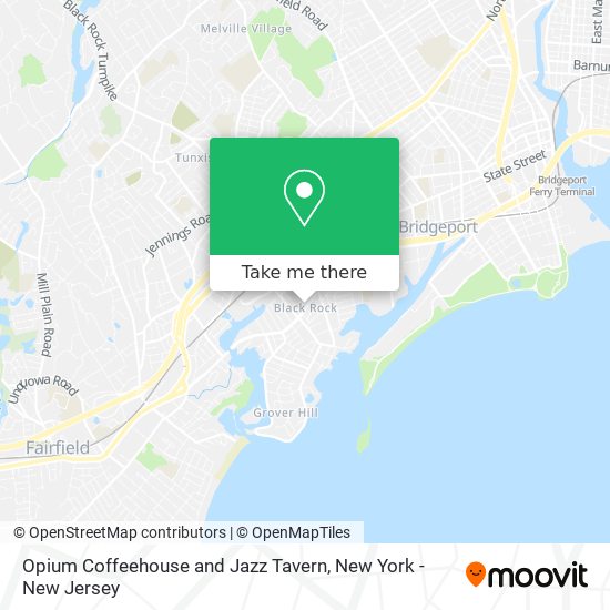 Mapa de Opium Coffeehouse and Jazz Tavern